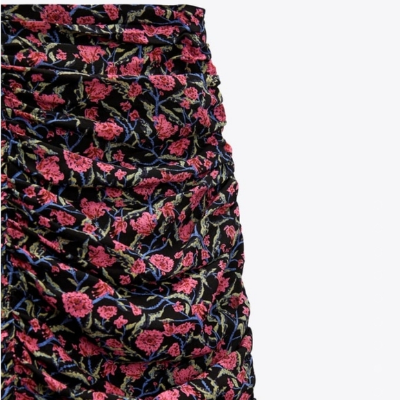 Zara Draped Mini Skirt NWT - Picture 6 of 6
